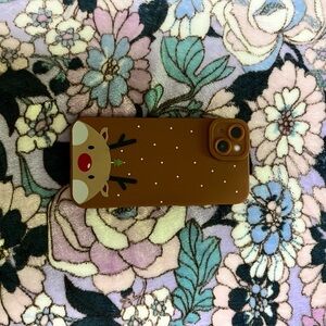 Brown Reindeer Phone Case